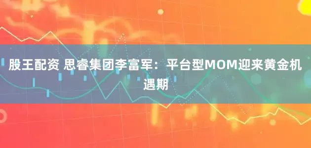 股王配资 思睿集团李富军：平台型MOM迎来黄金机遇期