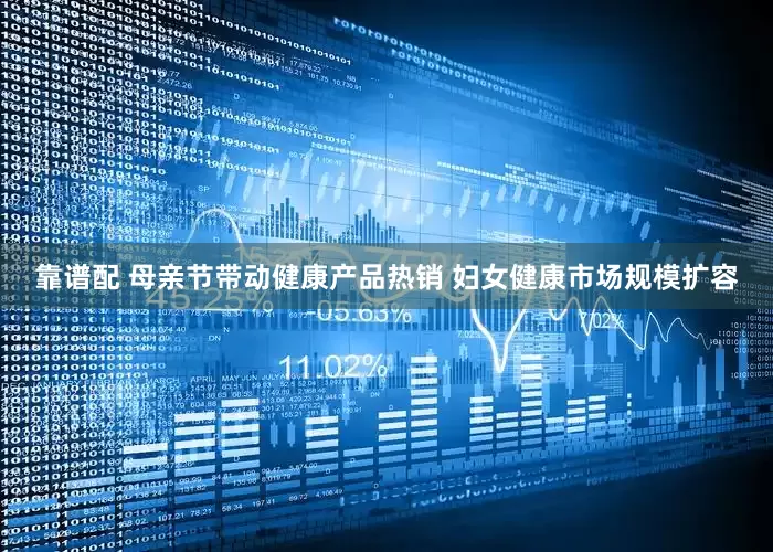 靠谱配 母亲节带动健康产品热销 妇女健康市场规模扩容